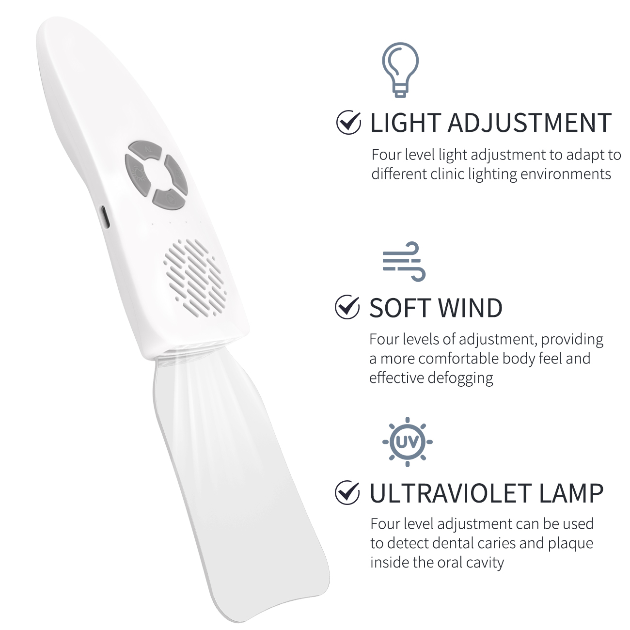 Photography Of Lighting - Dental Anti-Fog Mirrors Kit Mirror With