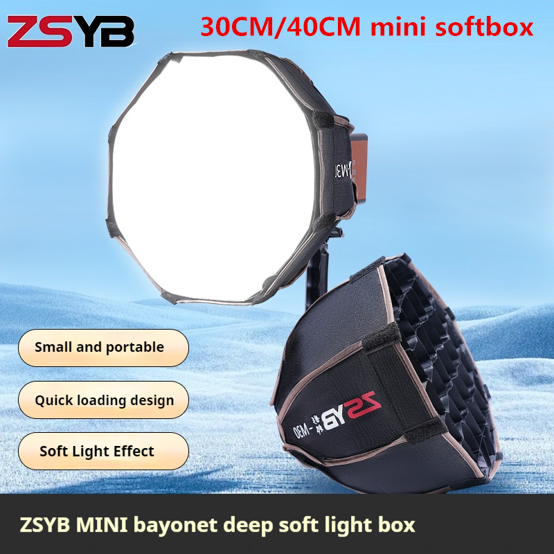 Photography Lighting Grid - 30cm Octagon Umbrella Softbox ZHIYUN Honeycomb