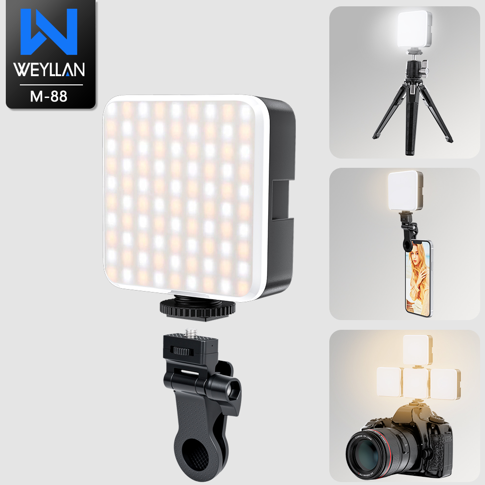 WEYLLAN M-88 2000mAh LED Video - Photography Lighting Brand 리뷰 및 가격