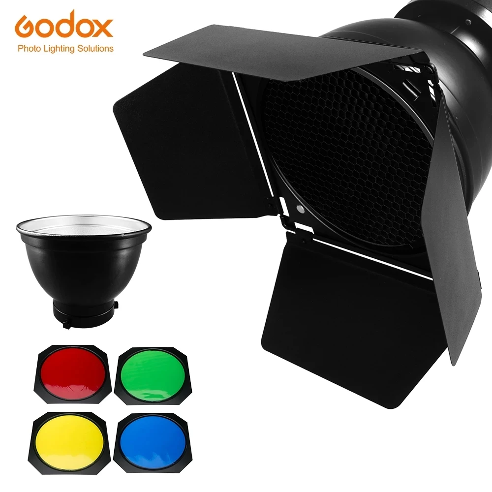 Godox BD-04 Barn Door Standard - Honeycomb Grid Filter 리뷰 및 가격