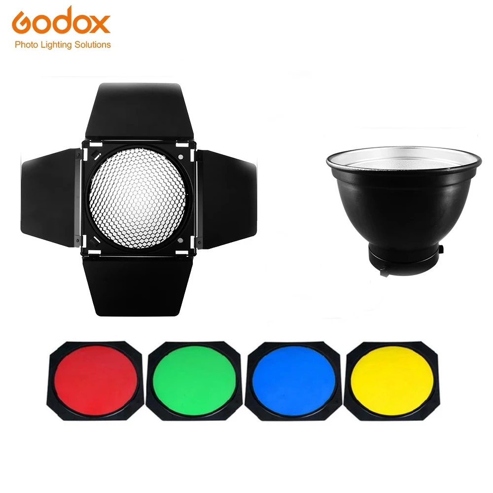 Godox BD-04 Barn Door Standard - Honeycomb Grid Filter 리뷰 및 가격