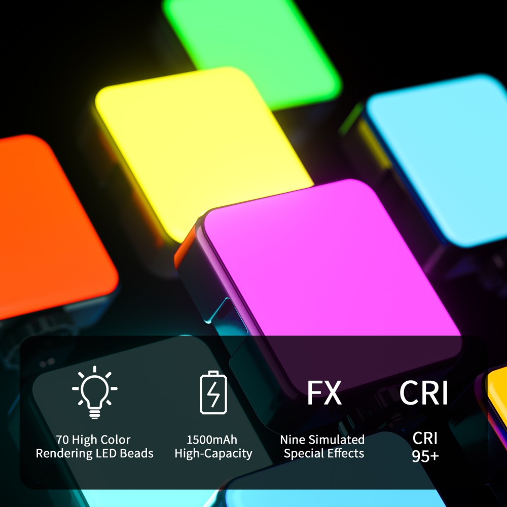 Mini Pocket Full Colour RGB Fi - Photography Lighting Brand 리뷰 및 가격