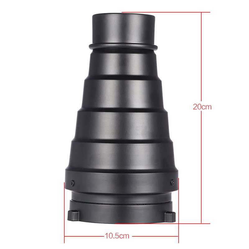 N75R-3X Conical Snoot With Hon - Honeycomb Grid Filter 리뷰 및 가격