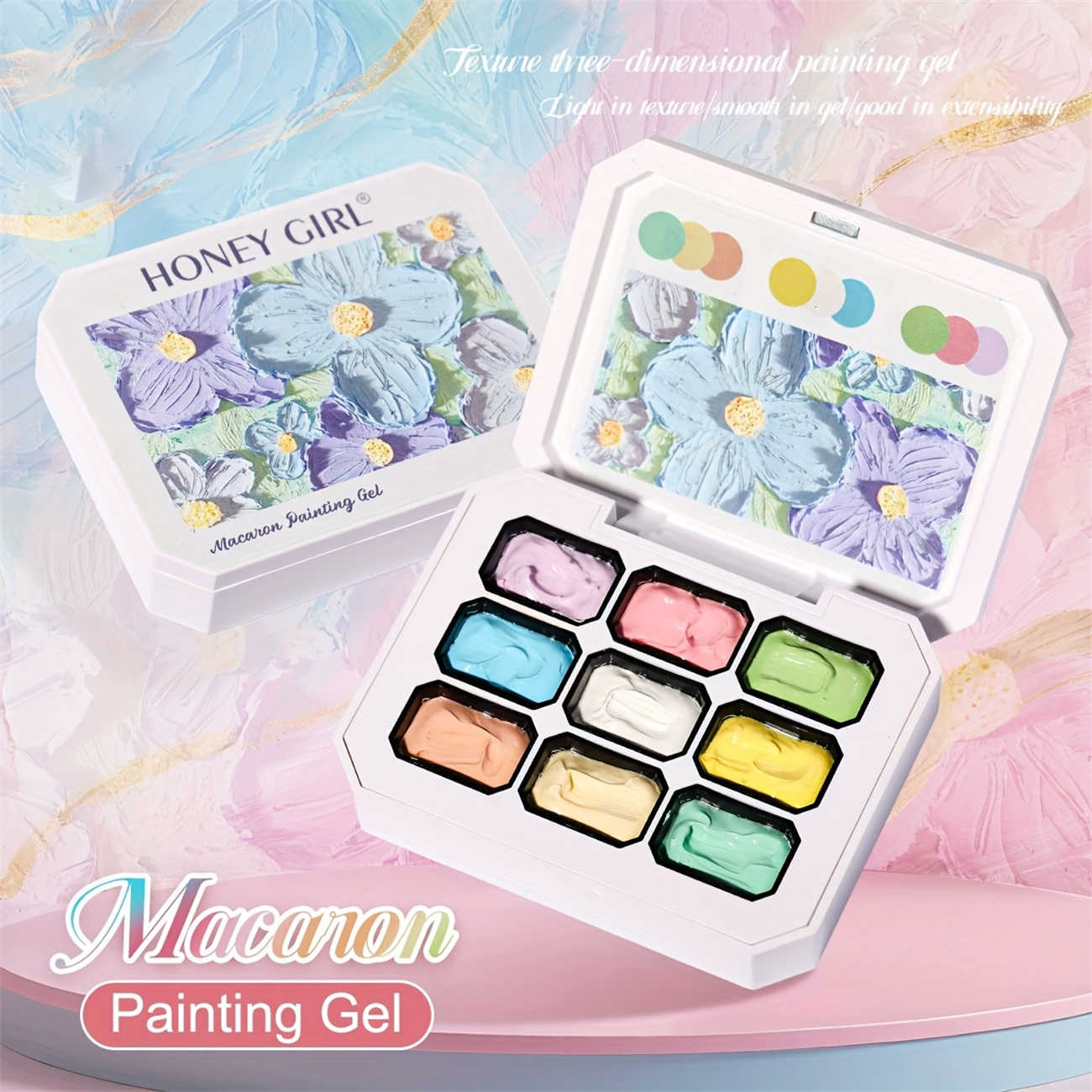 1pc 9-color Makaron solid nail - Photography Lighting Gels 리뷰 및 가격