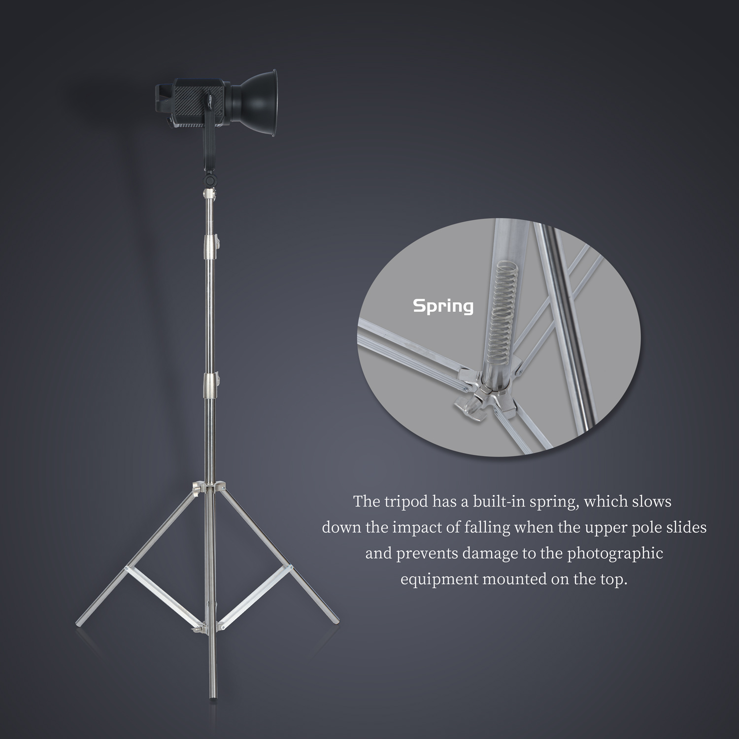 SH 2.8M Stainless Steel Light  - Photography Lighting Background 리뷰 및 가격