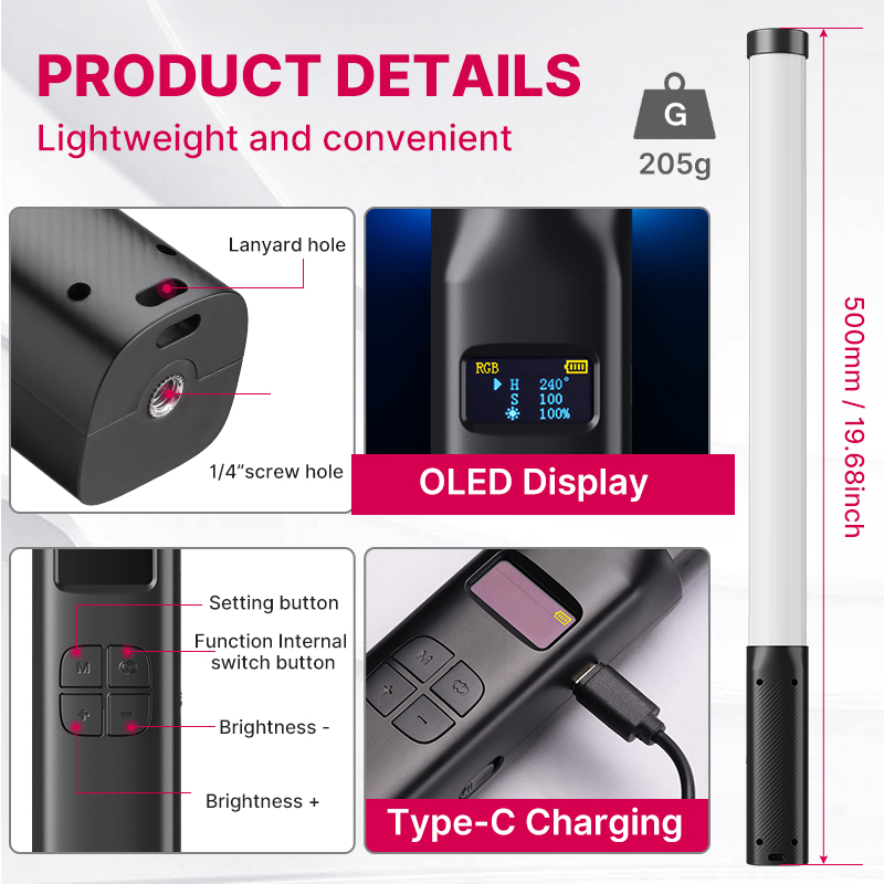 Ulanzi VL119 Handheld RGB Colo - Photography Lighting Godox 리뷰 및 가격