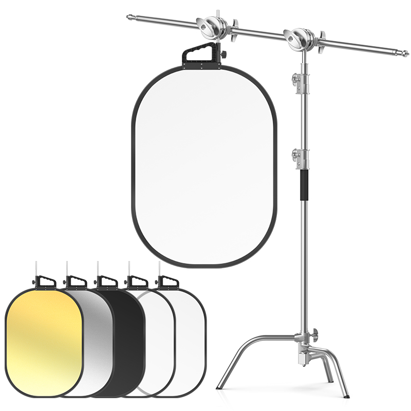 25*29in Light Reflector Stand  - Reflector Disc Silver 리뷰 및 가격