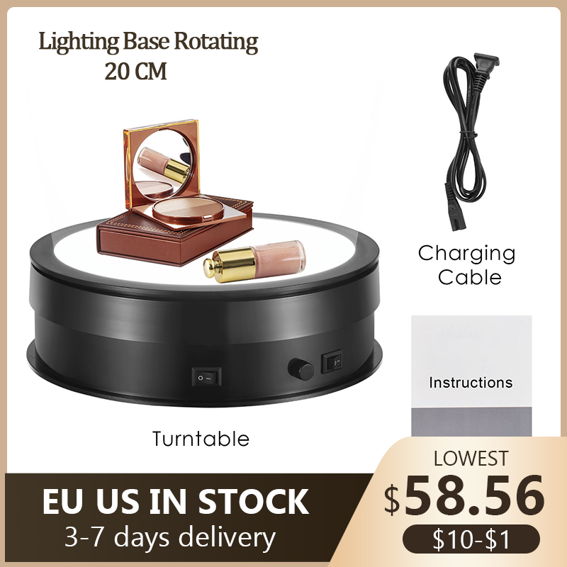 20 CM Lighting Base 360 Degree - Photography Lighting For Jewelry 리뷰 및 가격