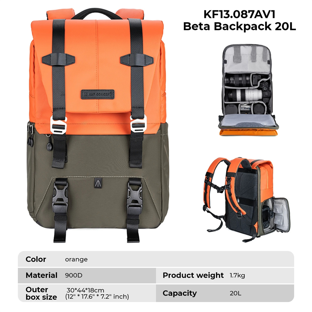 K&F CONCEPT Camera Backpack Tr - Photography Lighting Bag 리뷰 및 가격