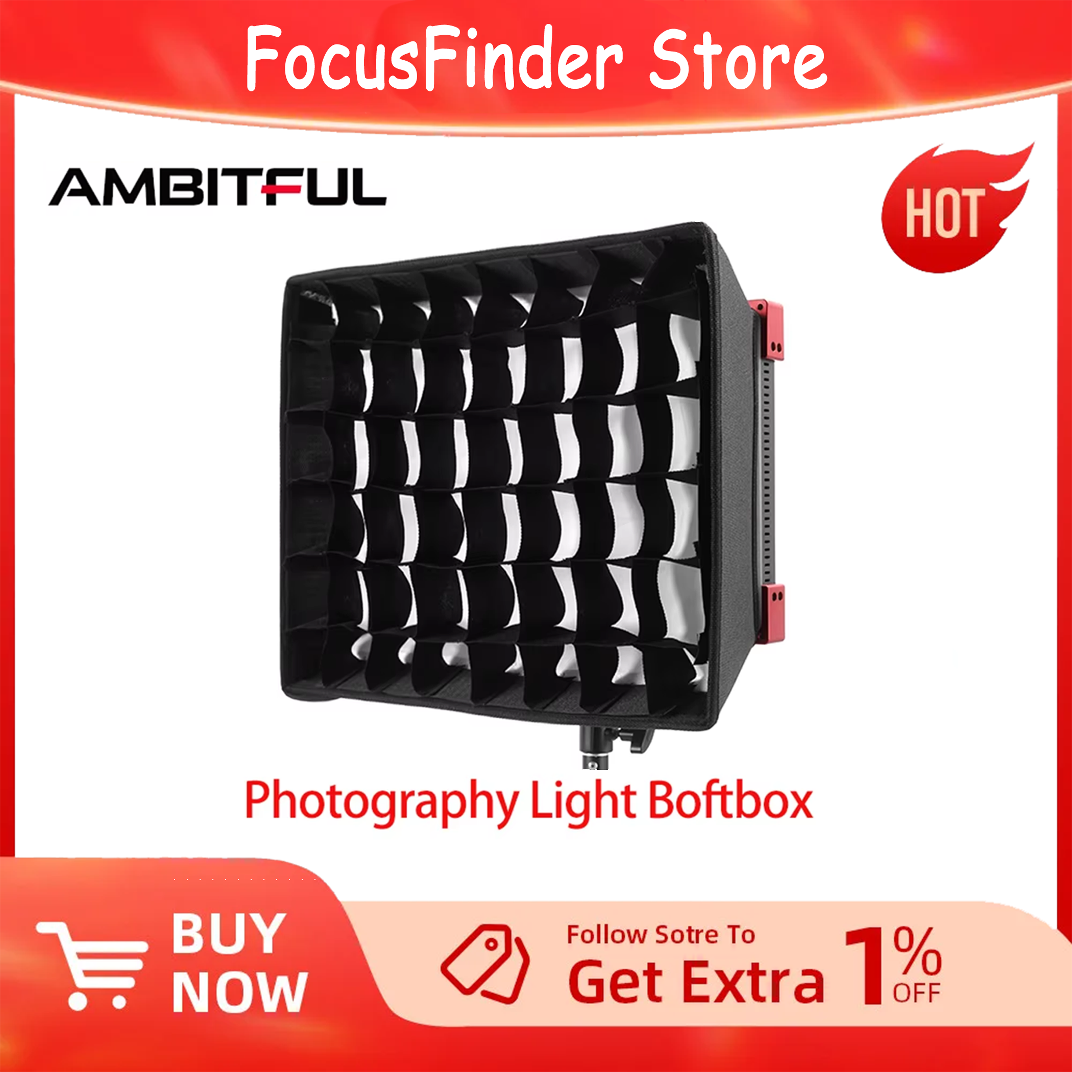 AMBITFUL LEDP60C Dedicated Sof - Photography Lighting Grid 리뷰 및 가격