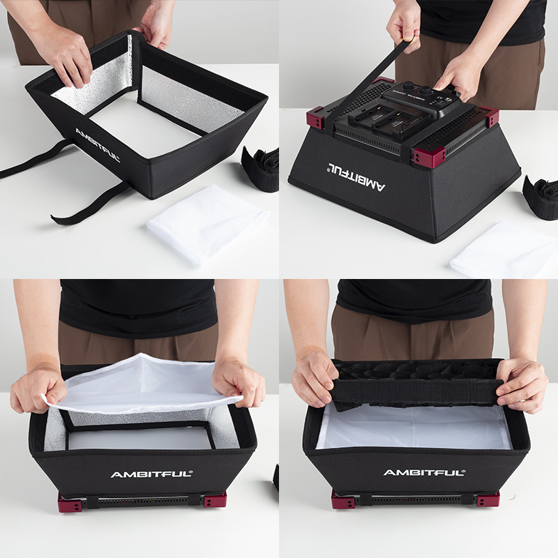 AMBITFUL LEDP60C Dedicated Sof - Photography Lighting Grid 리뷰 및 가격