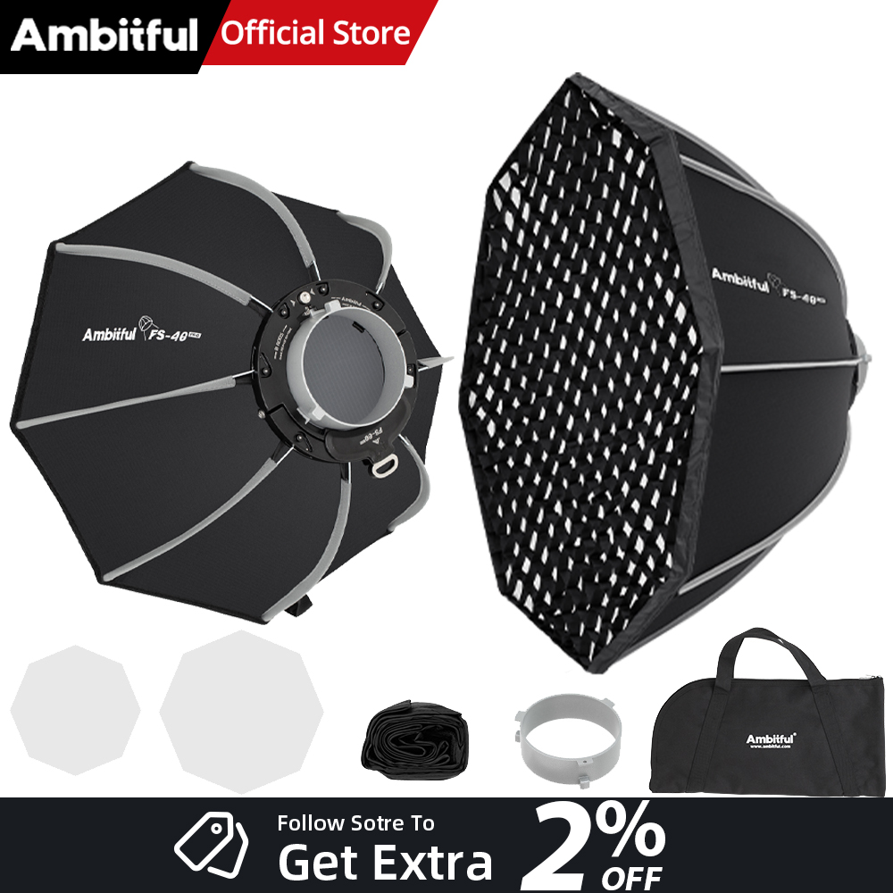 AMBITFUL FS40PROII Fast Setup  - Photography Studio Lighting Set Up 리뷰 및 가격