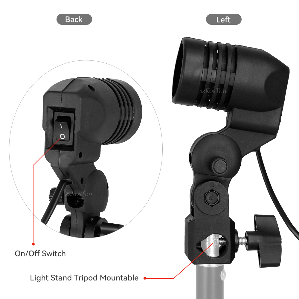 Single Head Bulb Holder E27 So - Photography Video Lighting Kit 리뷰 및 가격