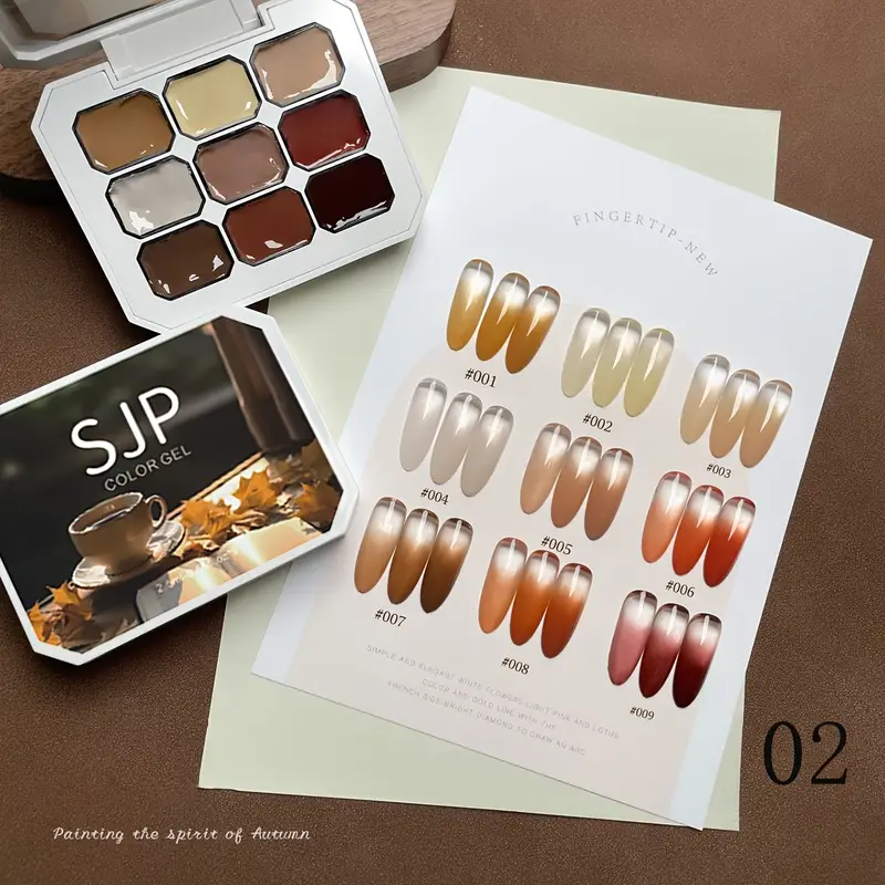 9 Colors Solid Nail Polish Pal - Photography Lighting Gels 리뷰 및 가격