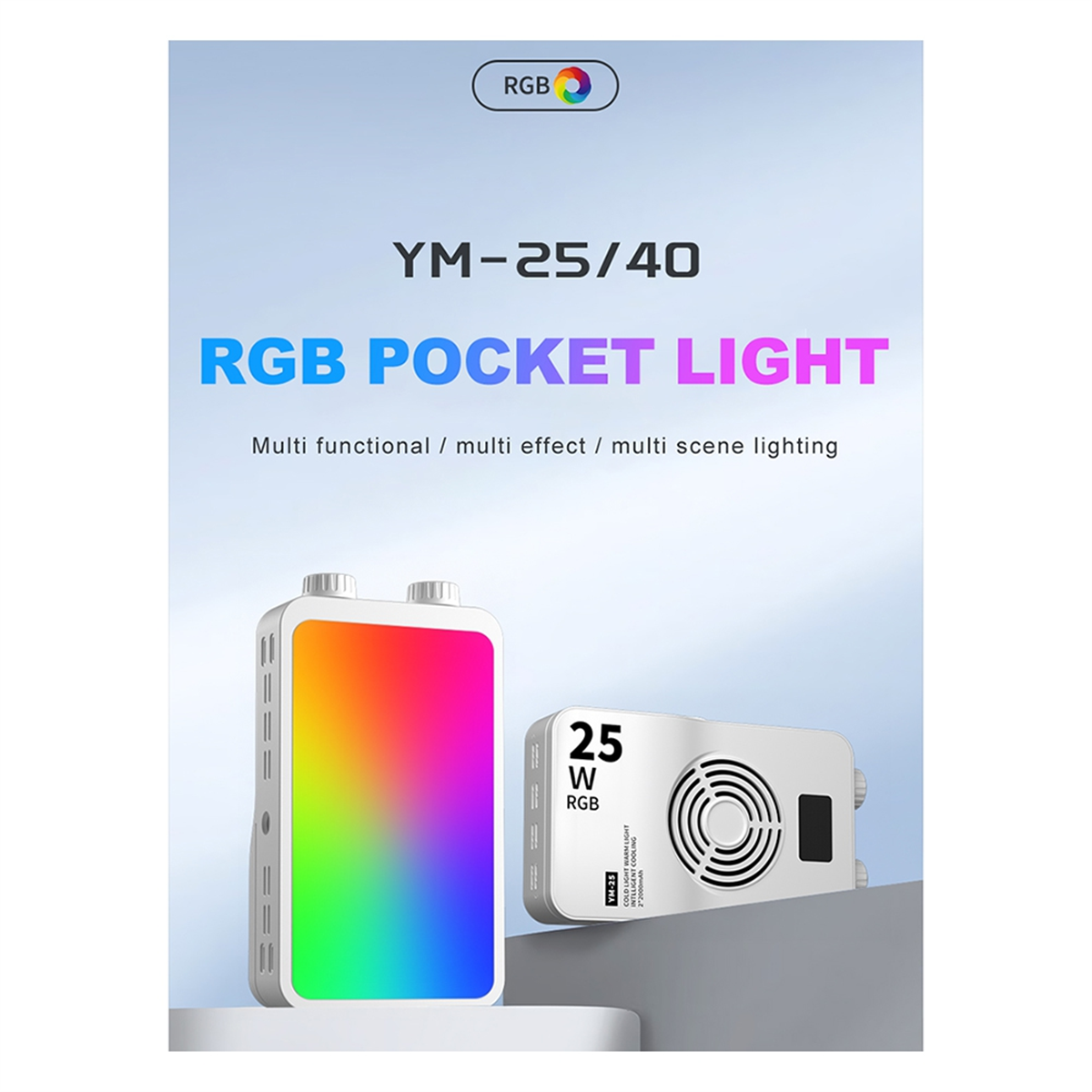 ABPS 25W RGB Full-Color Fill L - Photography Of Lighting 리뷰 및 가격