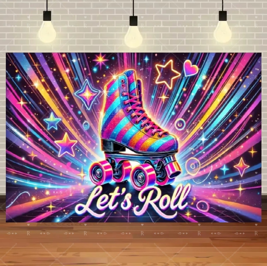 Roller Skating Shoes Theme Bir - Photography Lighting Background 리뷰 및 가격
