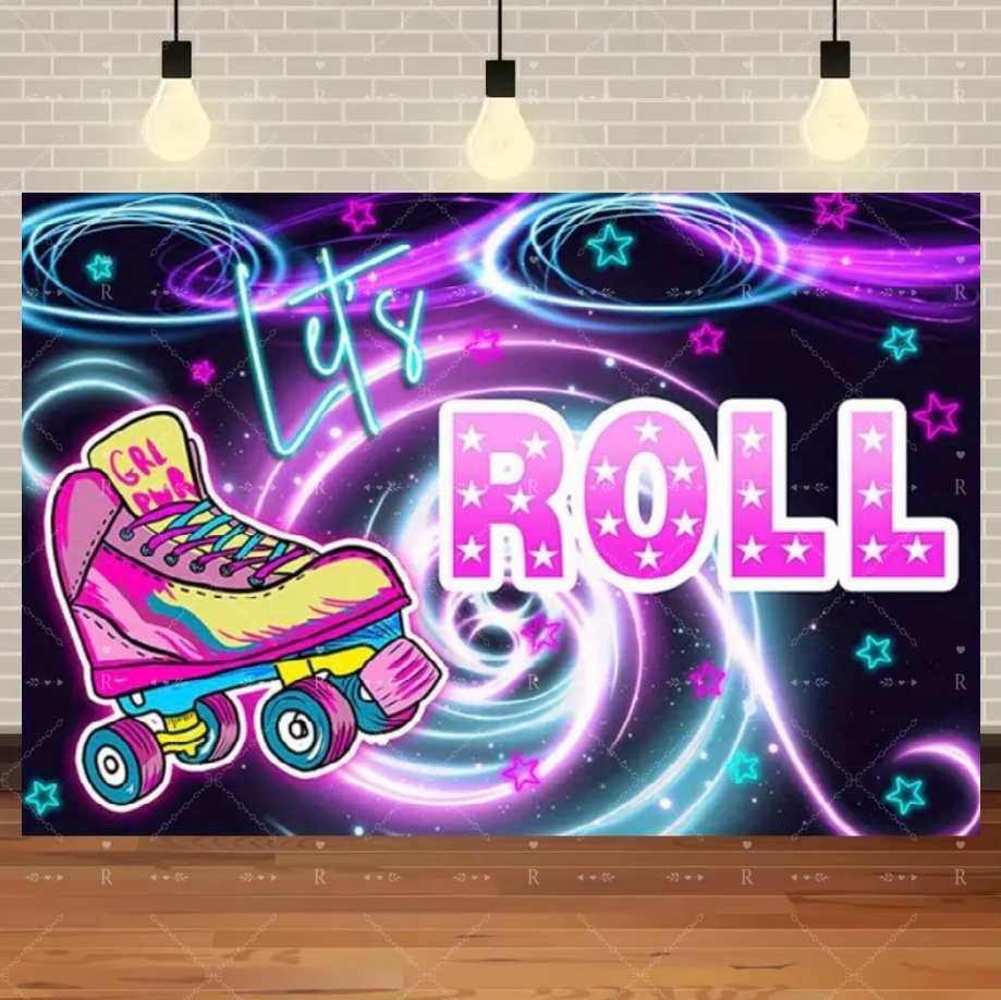 Roller Skating Shoes Theme Bir - Photography Lighting Background 리뷰 및 가격