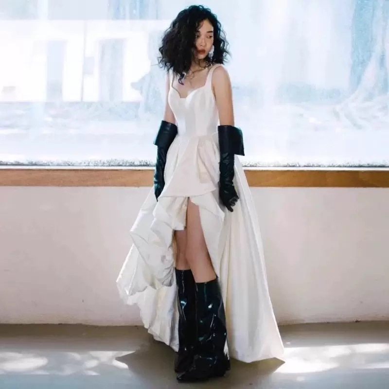 Strap Short Skirt Wedding Dres - Photography Natural Lighting Basics 리뷰 및 가격