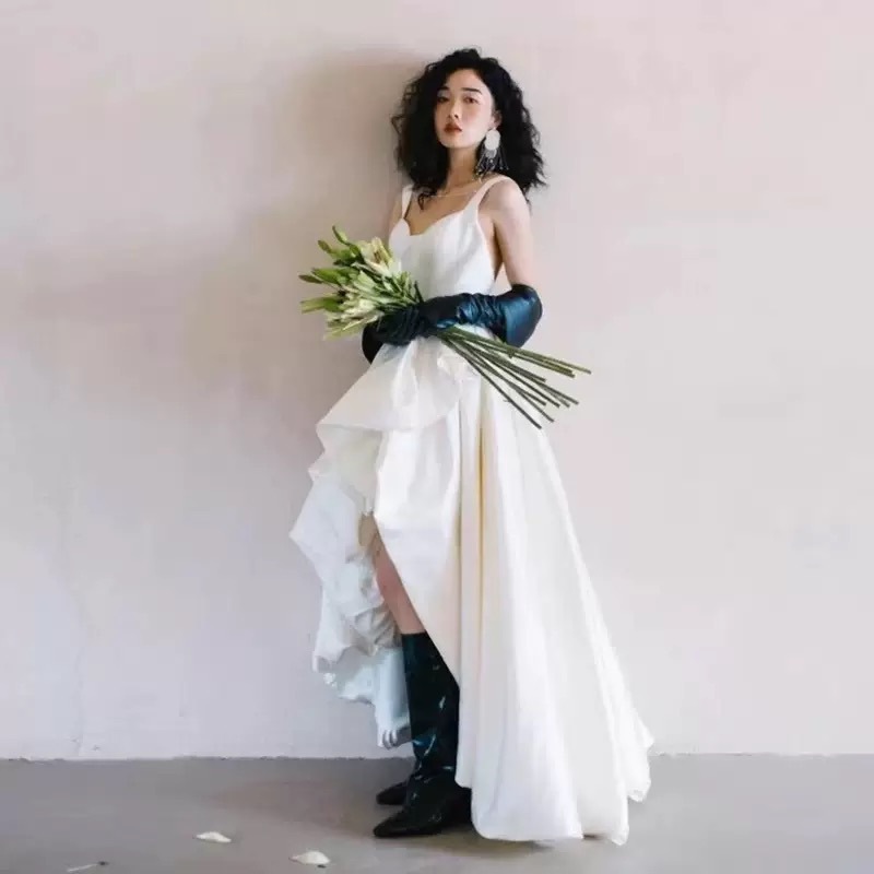 Strap Short Skirt Wedding Dres - Photography Natural Lighting Basics 리뷰 및 가격