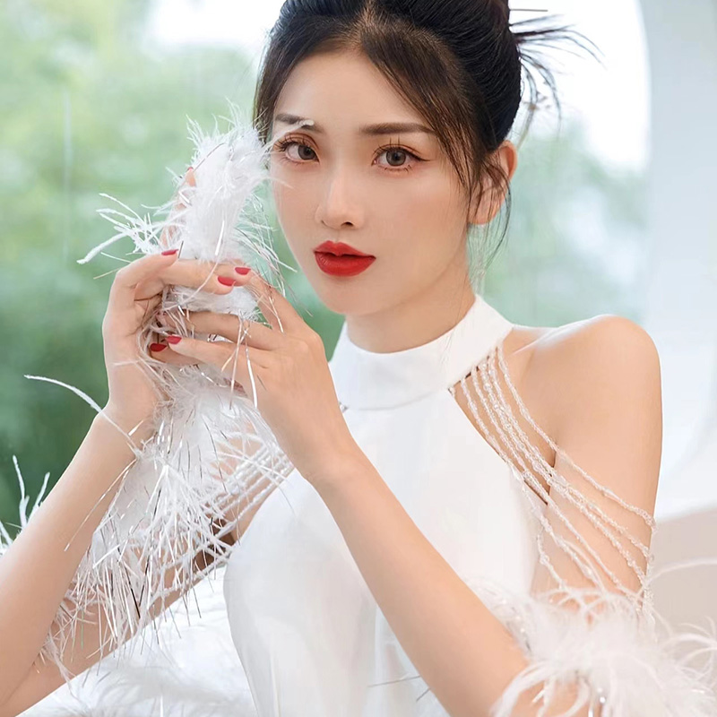 Light Wedding Dress Satin Neck - Photography Lighting Design 리뷰 및 가격