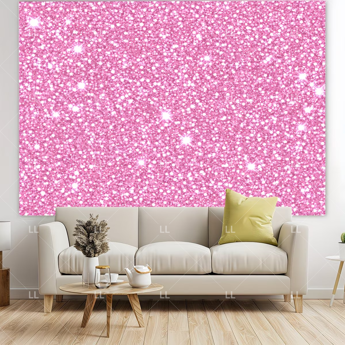 Pink Shimmer Wall Glitters Seq - Photography Lighting Background 리뷰 및 가격
