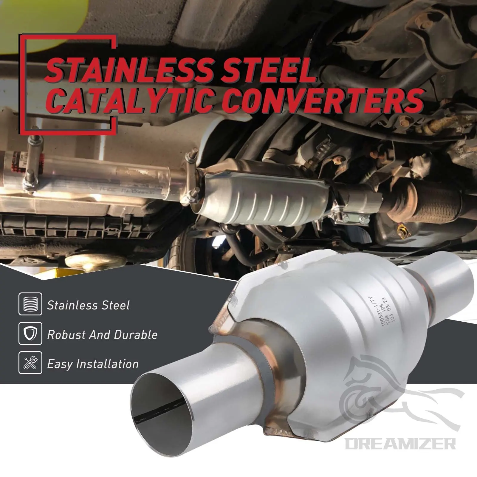 Three-Way Catalytic Converter  - Honeycomb Grid Filter 리뷰 및 가격