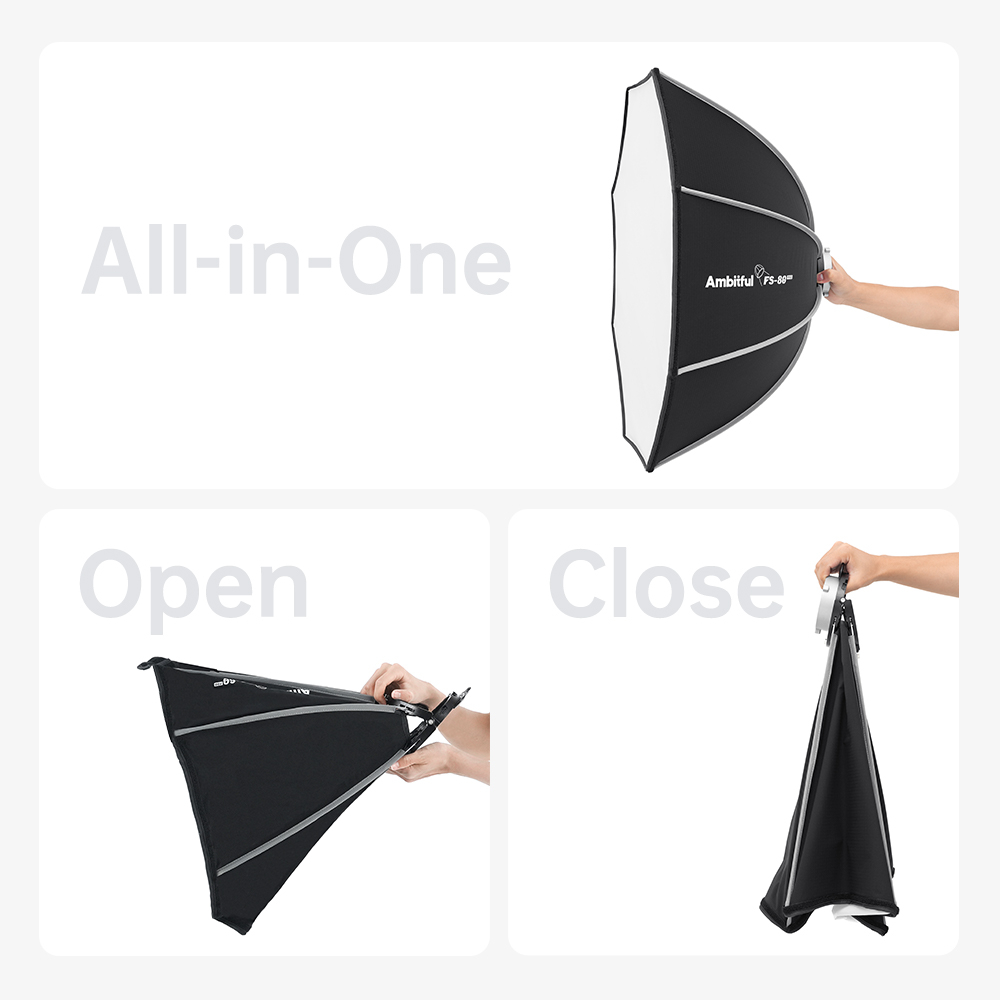AMBITFUL FS80PROII Fast Setup  - Photography Studio Lighting Set Up 리뷰 및 가격