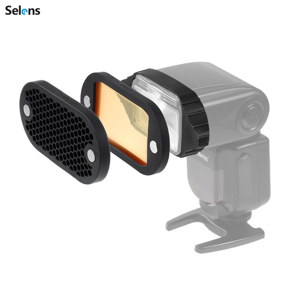 Selens Flash Speedlight Honeyc - Honeycomb Grid Filter 리뷰 및 가격