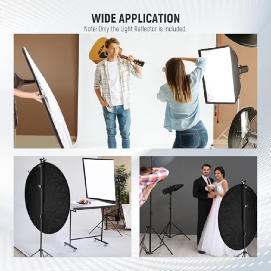 51 Inch/130 Centimeter Light R - Reflector Disc Silver 리뷰 및 가격