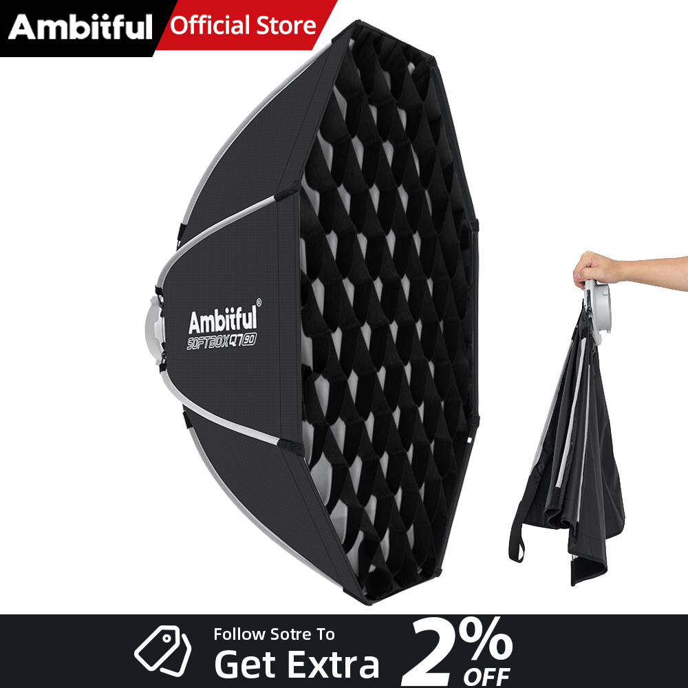 AMBITFUL Q7II 55/65/90cm Bowen - Photography Studio Lighting Set Up 리뷰 및 가격