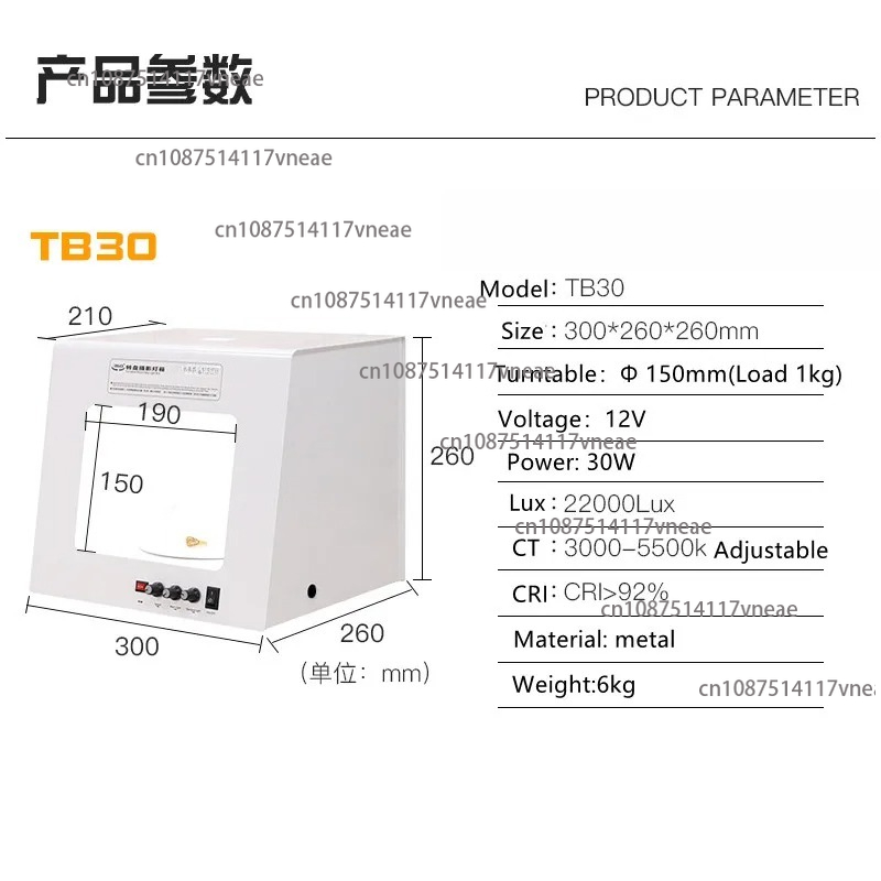 Photo Studio Box Portable Jewe - Photography Lighting For Jewelry 리뷰 및 가격
