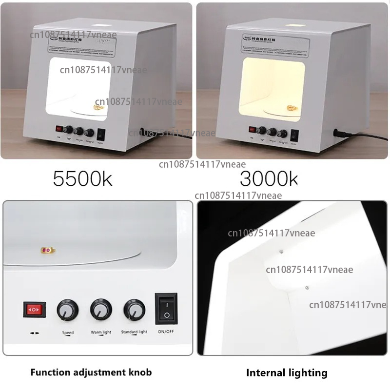 Photo Studio Box Portable Jewe - Photography Lighting For Jewelry 리뷰 및 가격