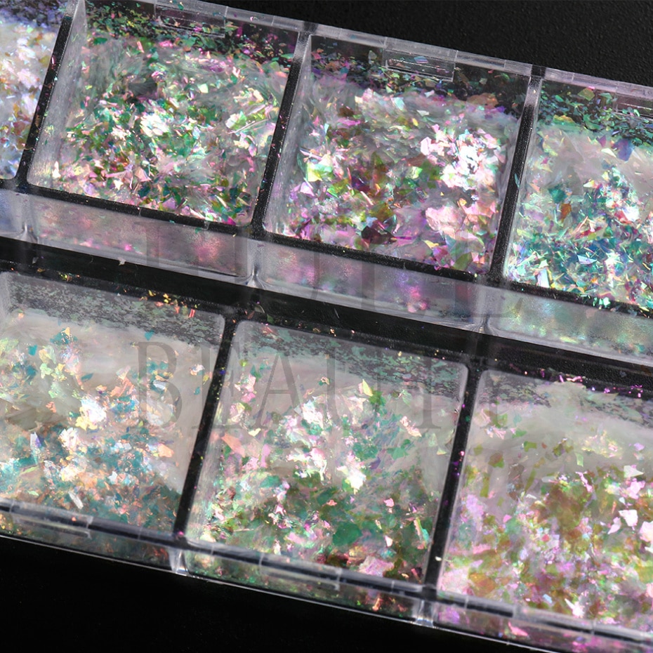 12 Grids Iridescent Nail Auror - Photography Lighting Grid 리뷰 및 가격