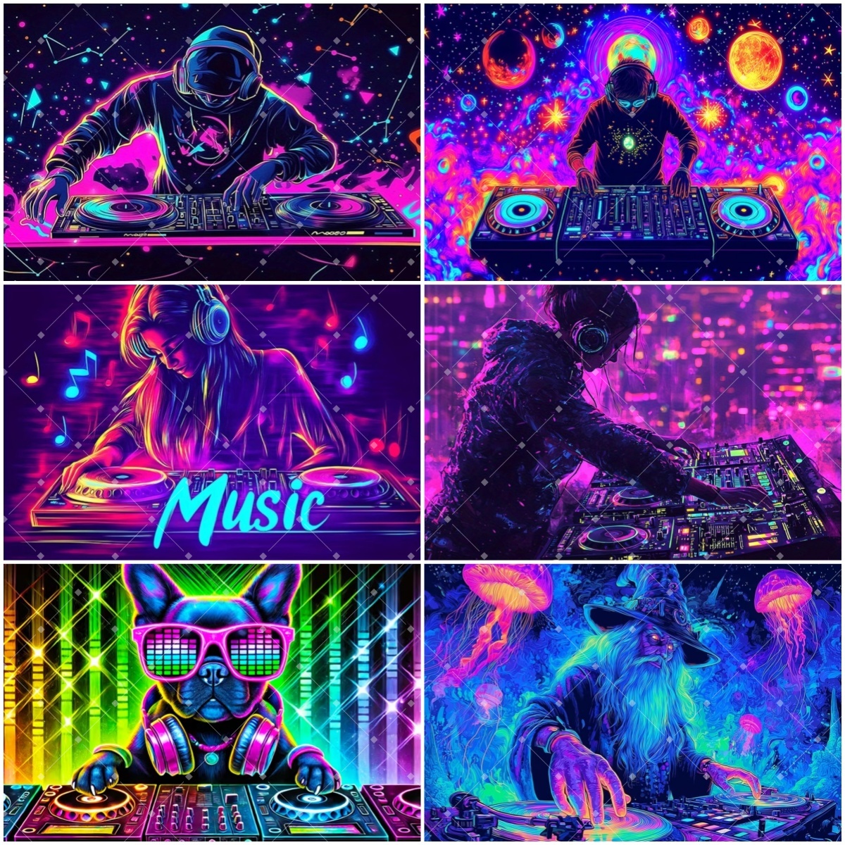 Hip Hop Music DJ Party Decorat - Photography Lighting Background 리뷰 및 가격