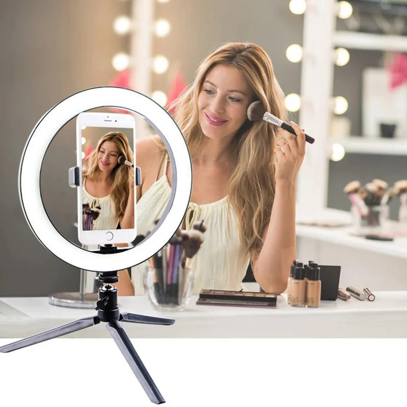 Dimmable26cm LED Ring Light Ki - Photography Video Lighting Kit 리뷰 및 가격