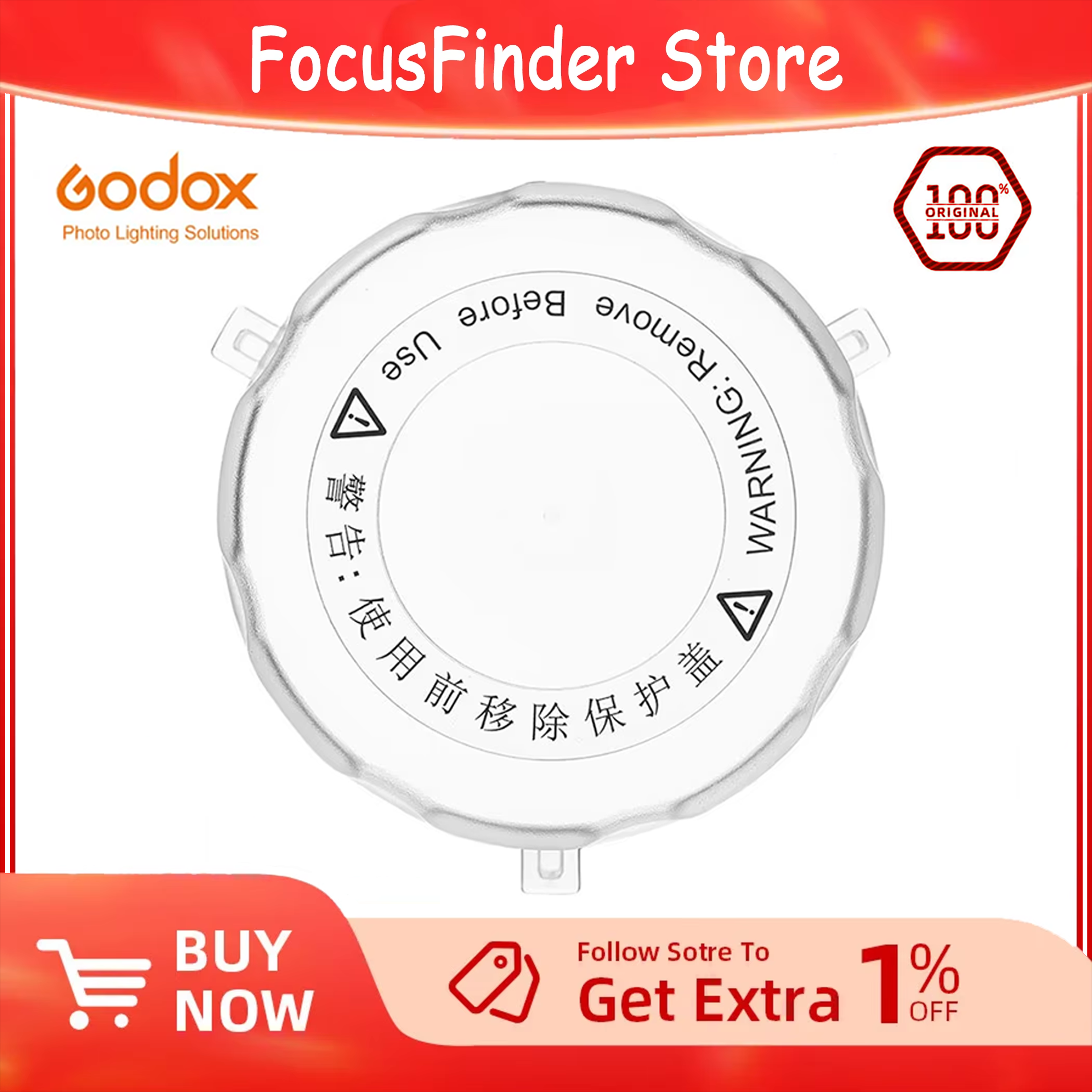 Godox Bowens Mount Glass Cover - Photography Lighting Godox 리뷰 및 가격