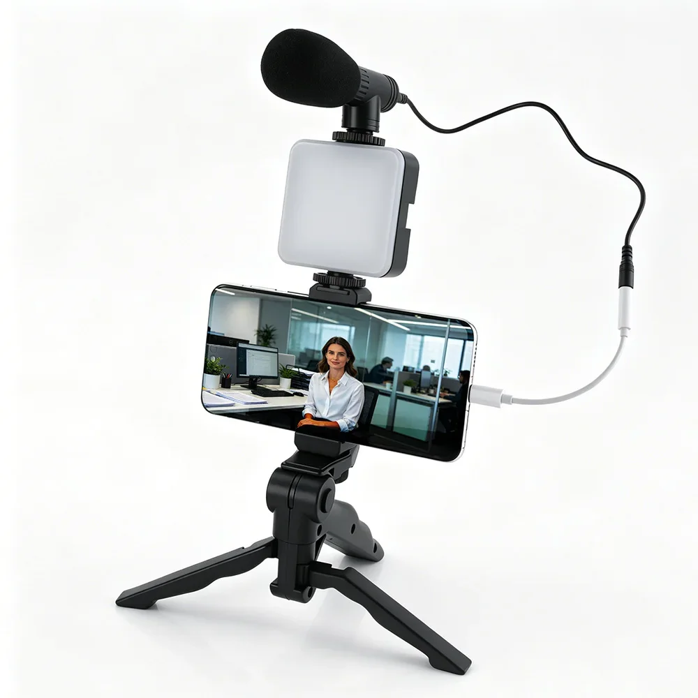 Smartphone Vlogging Kit Led Vi - Photography Video Lighting Kit 리뷰 및 가격