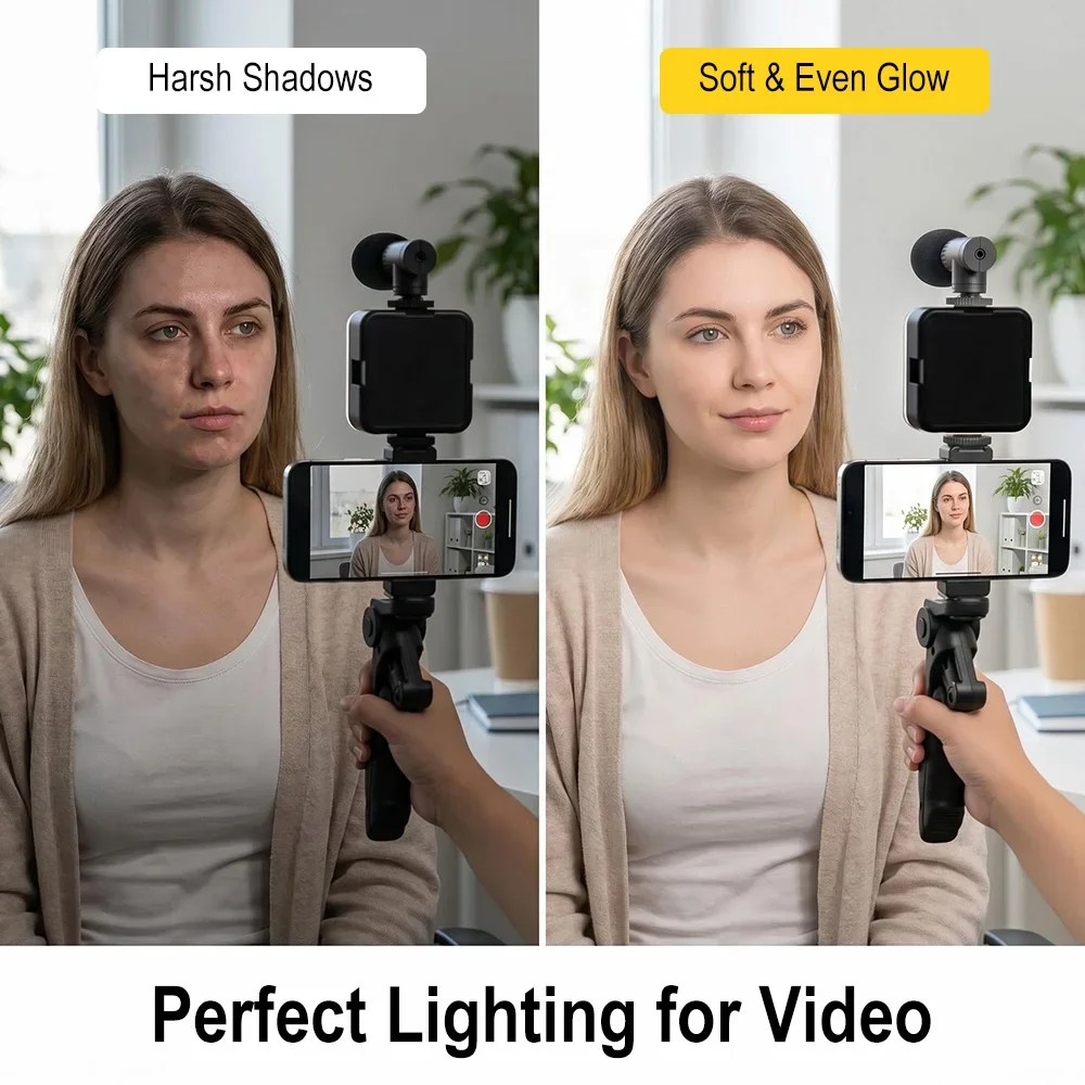 Smartphone Vlogging Kit Led Vi - Photography Video Lighting Kit 리뷰 및 가격