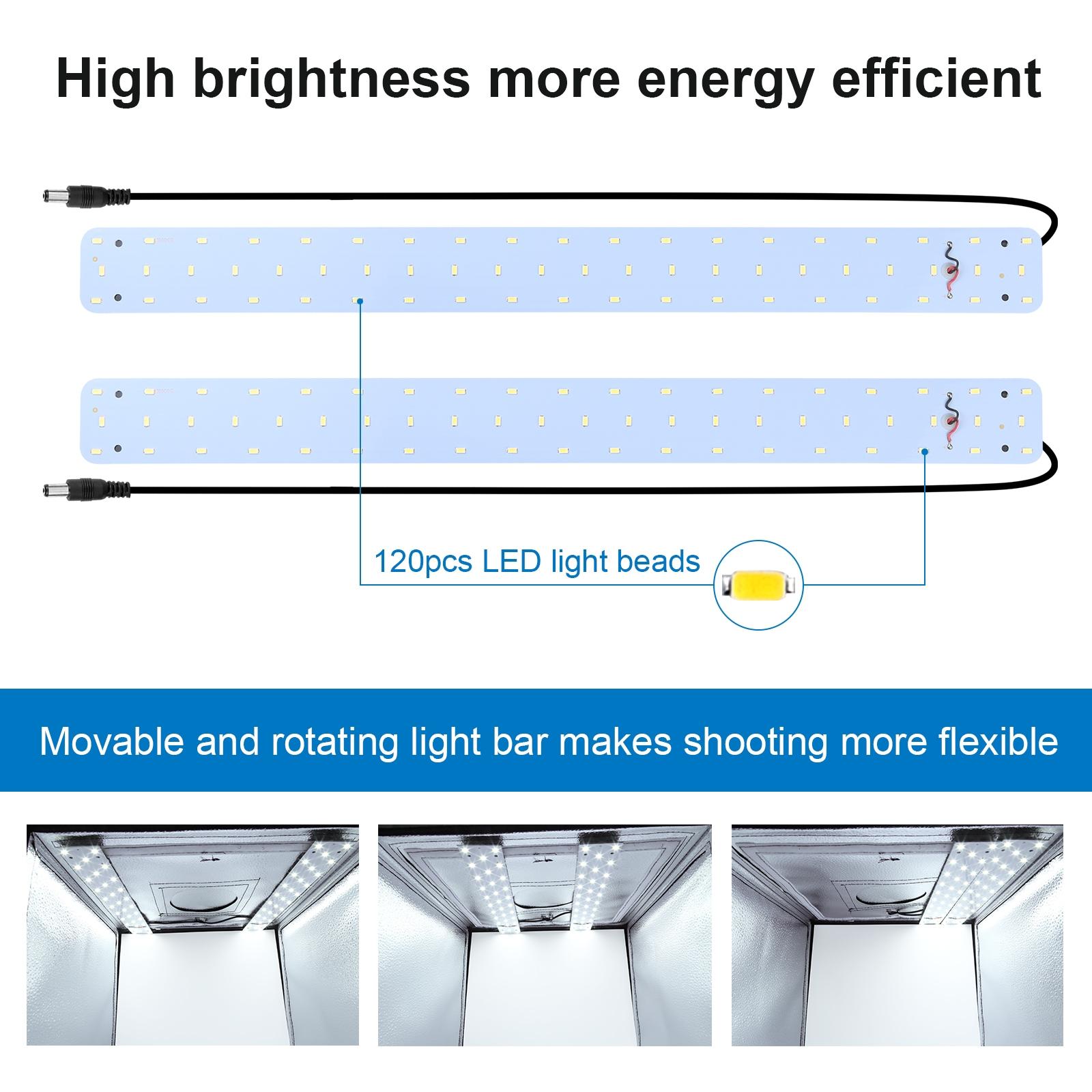 PULUZ 60cm Photo Studio Light  - Photography Lighting Background 리뷰 및 가격