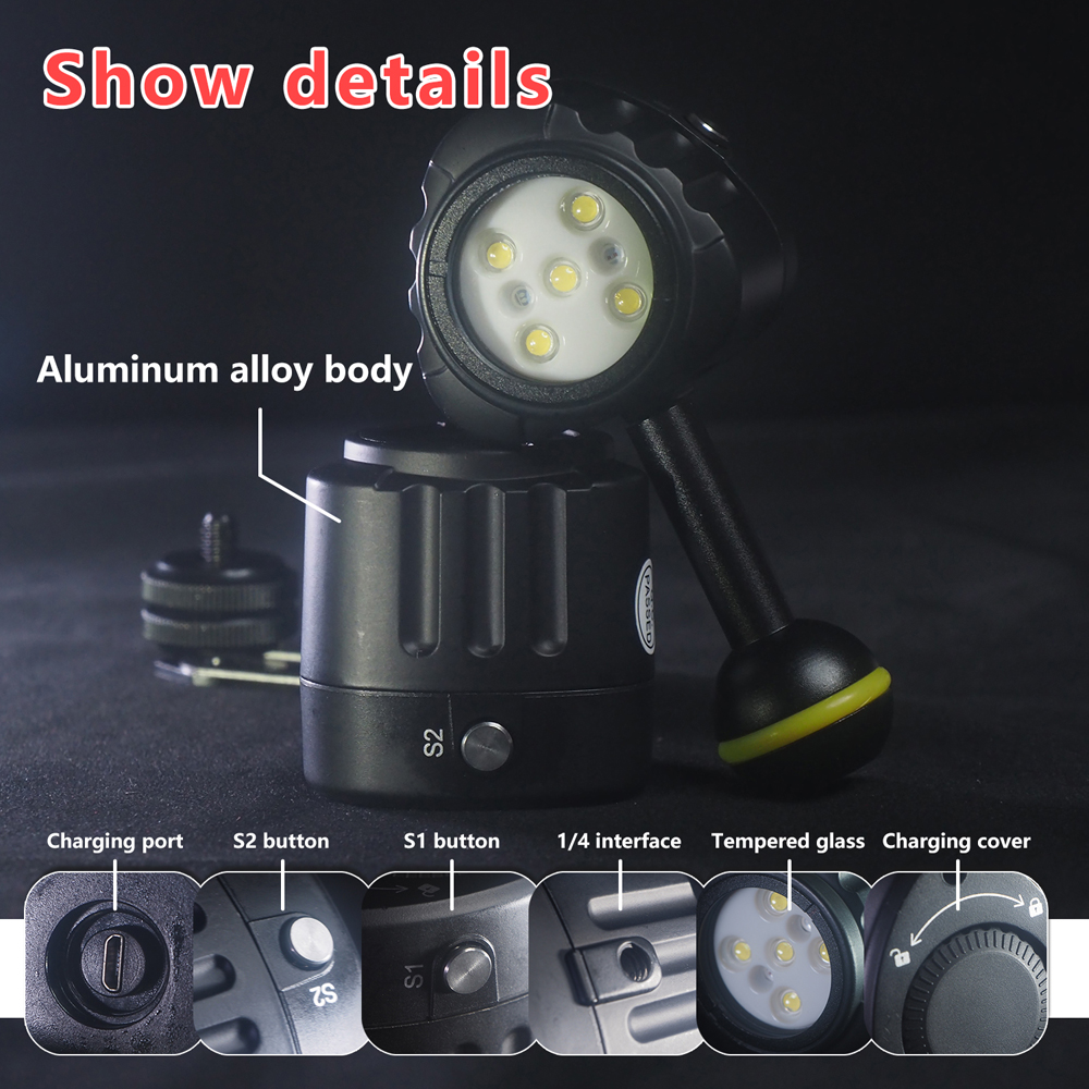 Seafrogs SL-18 1000LM Waterpro - Photography Lighting Brand 리뷰 및 가격