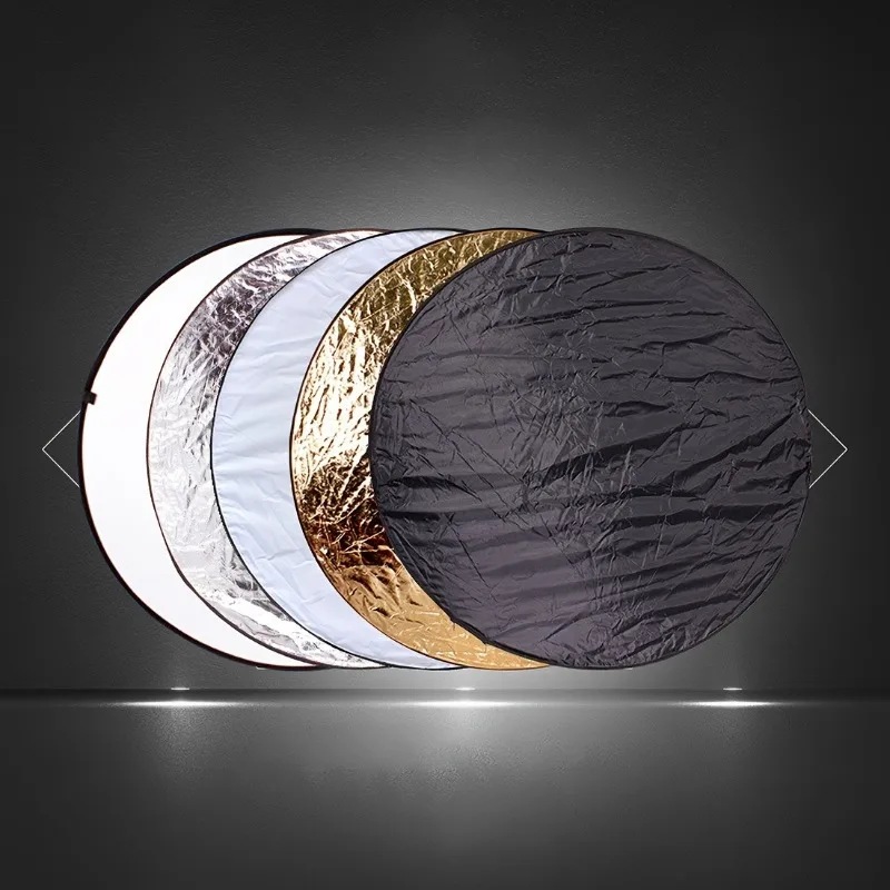 1pc Portable five in one refle - Reflector Disc Silver 리뷰 및 가격