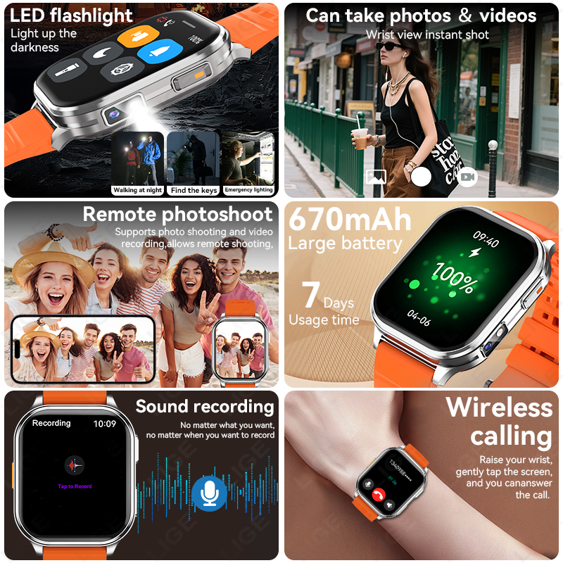 LIGE 2026 Camera Smart Watch M - Photography Lighting Gels 리뷰 및 가격