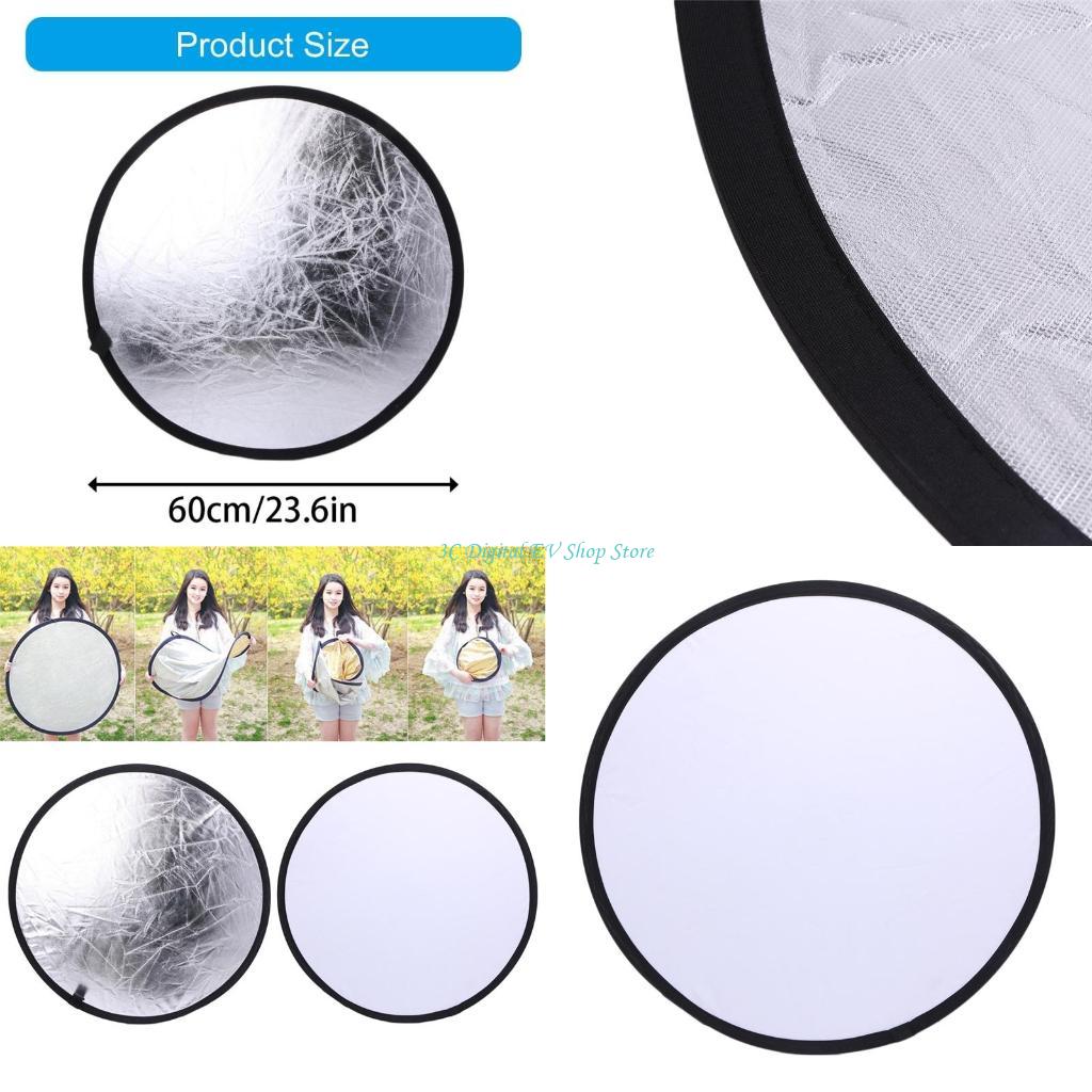 E74D 2 in 1 55-60cm Light Muli - Reflector Disc Silver 리뷰 및 가격