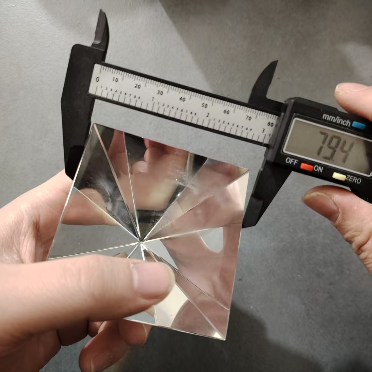 1PC 80mm Quadrangular Pyramid  - Photography Lighting Test 리뷰 및 가격