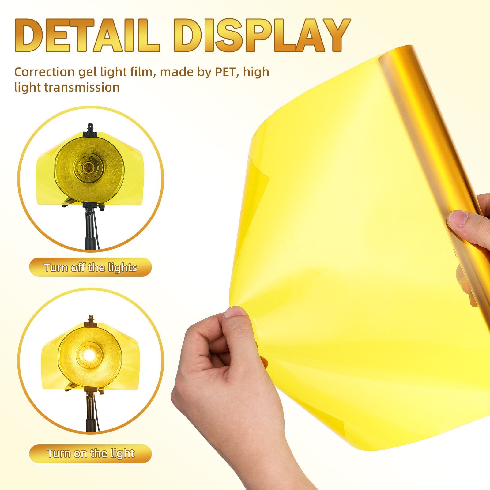 Light Diffuser Film Color Corr - Photography Lighting Gels 리뷰 및 가격