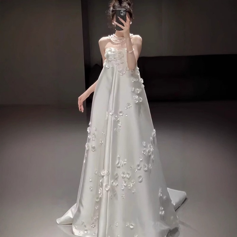 French Strapless Satin Wedding - Photography Natural Lighting Basics 리뷰 및 가격