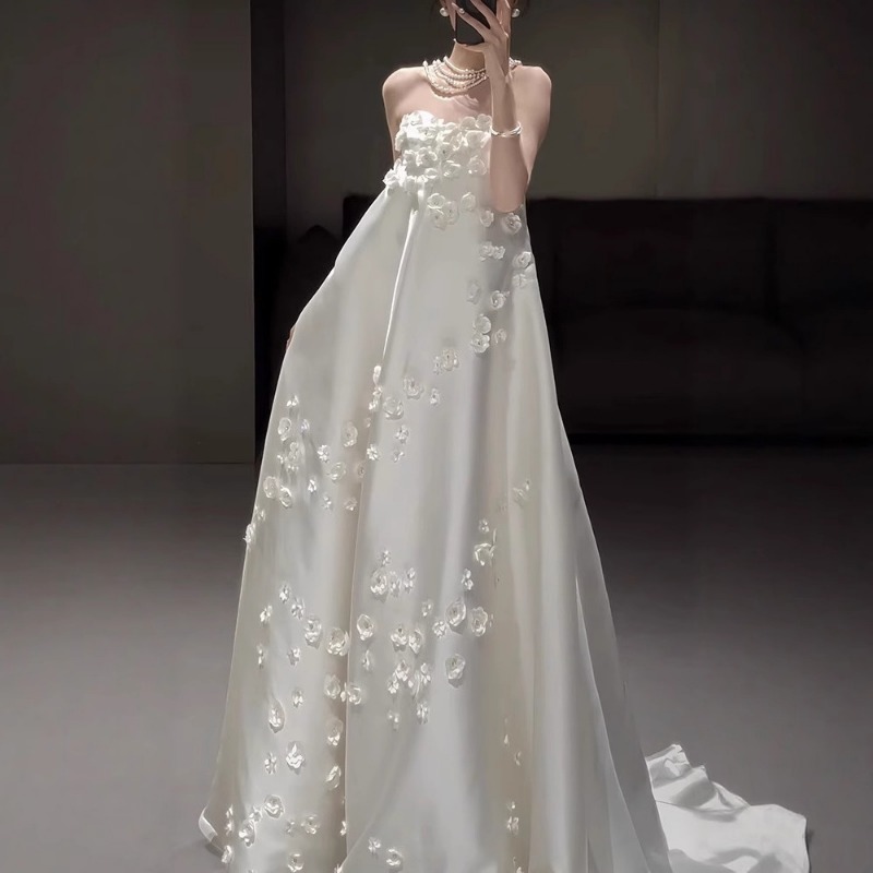 French Strapless Satin Wedding - Photography Natural Lighting Basics 리뷰 및 가격