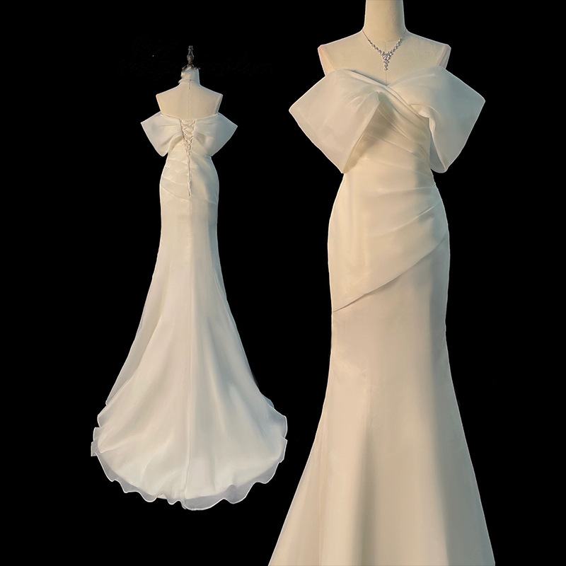 One Shoulder Satin Light Weddi - Photography Natural Lighting Basics 리뷰 및 가격
