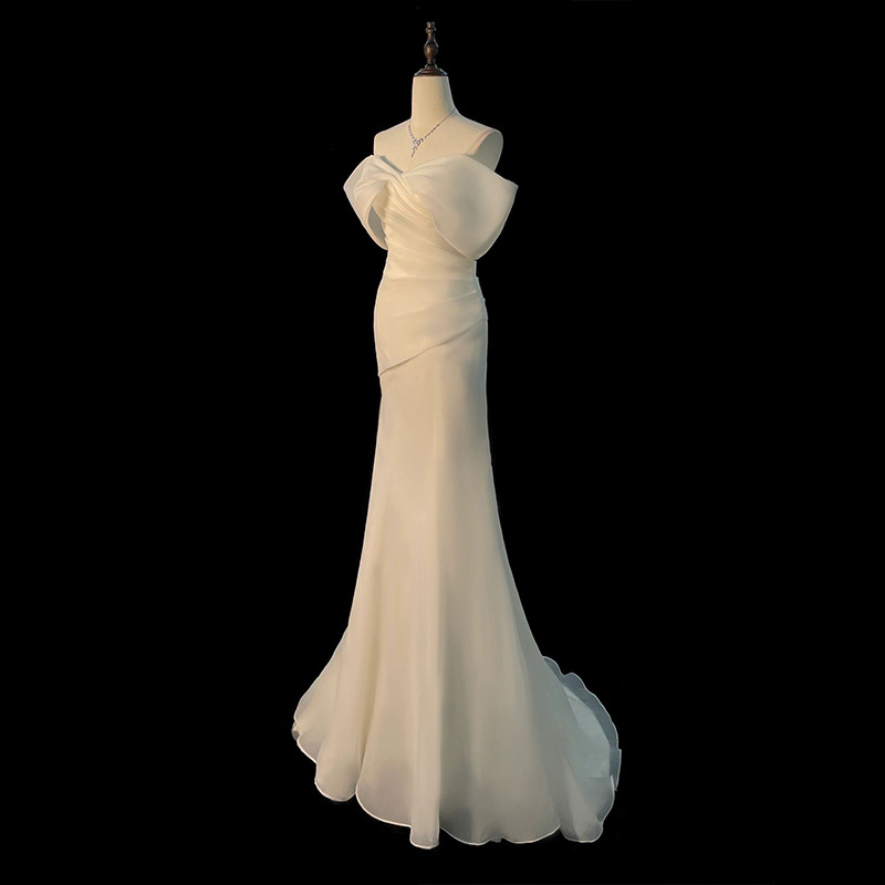 One Shoulder Satin Light Weddi - Photography Natural Lighting Basics 리뷰 및 가격